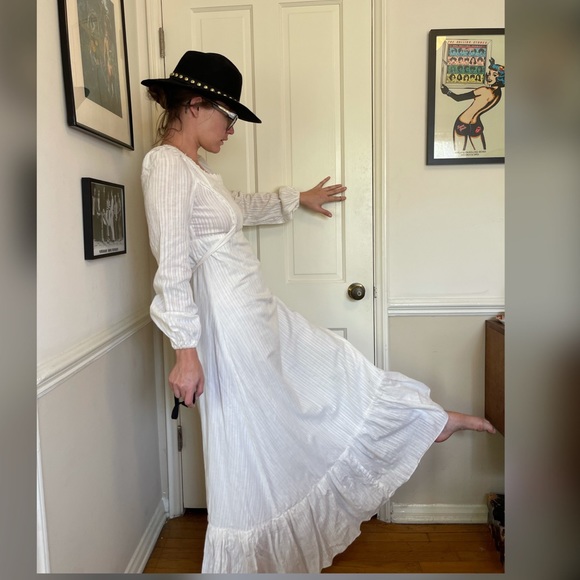 Sold |  Gunne Sax Black Label Prairie Dress - Picture 3 of 10